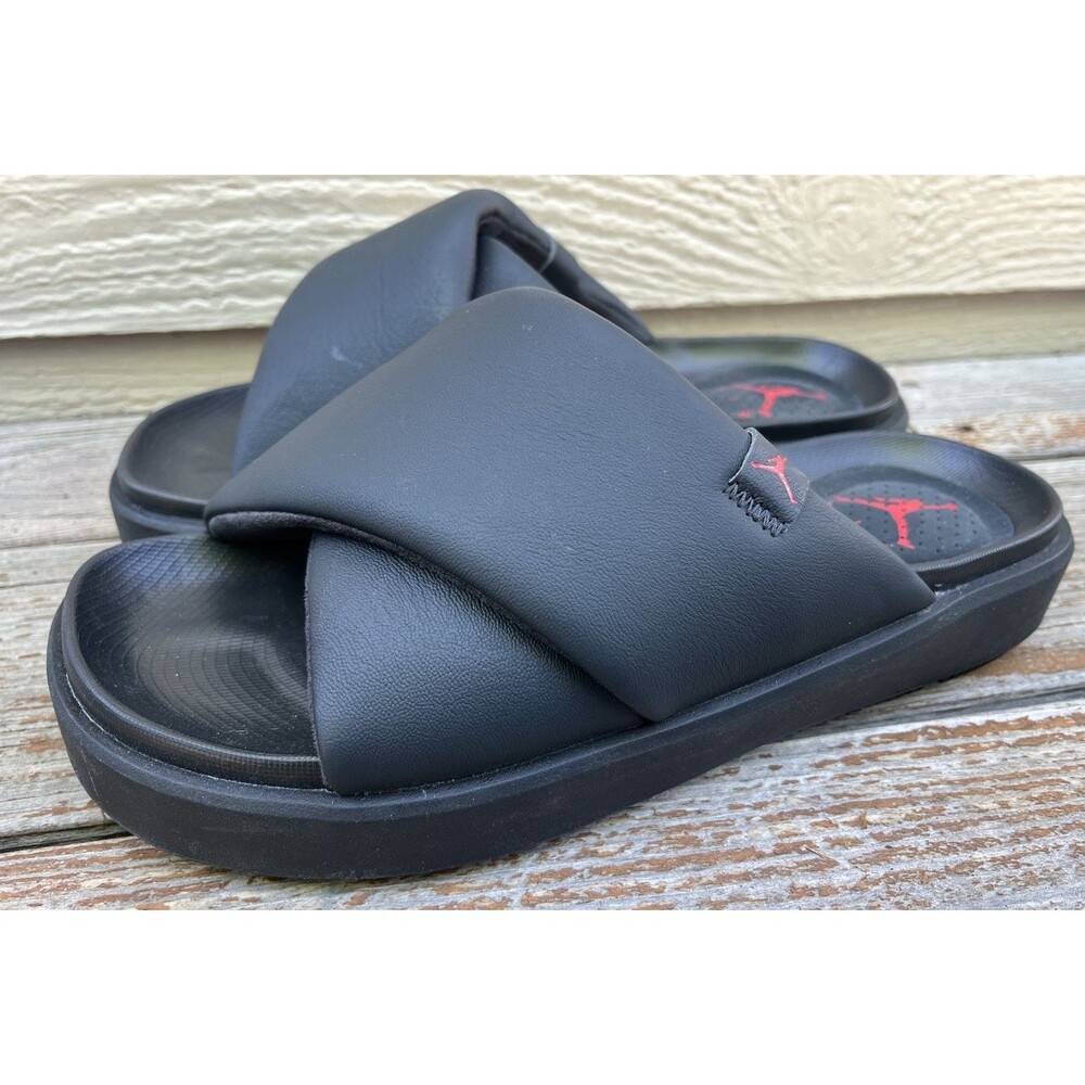Nike Air Jordan Sophia Slide Women's 10 Off Noir Fire Red Black DO8863-060 - Picture 6 of 13